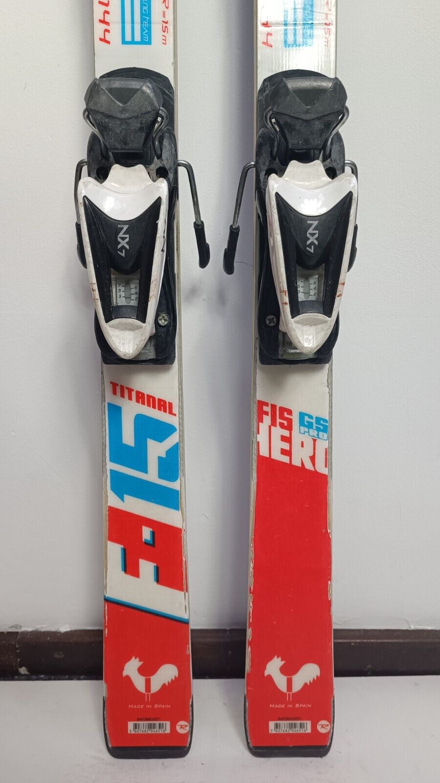 Rossignol Hero FIS GS Pro 144 cm Ski + Look 7 Bindungen Winterspaß im Schnee