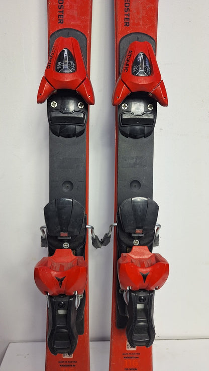 Atomic Redster J9 116 cm Ski + Atomic 7.5 Bindungen Wintersport Schneespaß