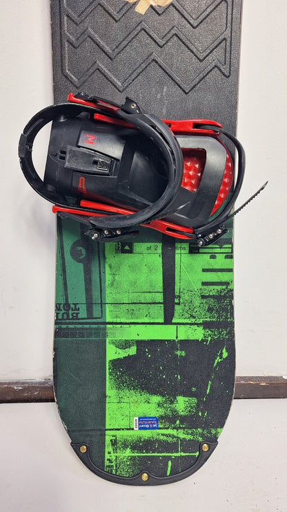 Burton Radius 150W cm Snowboard + Burton M  Bindings Winter Snow Adventure Fun