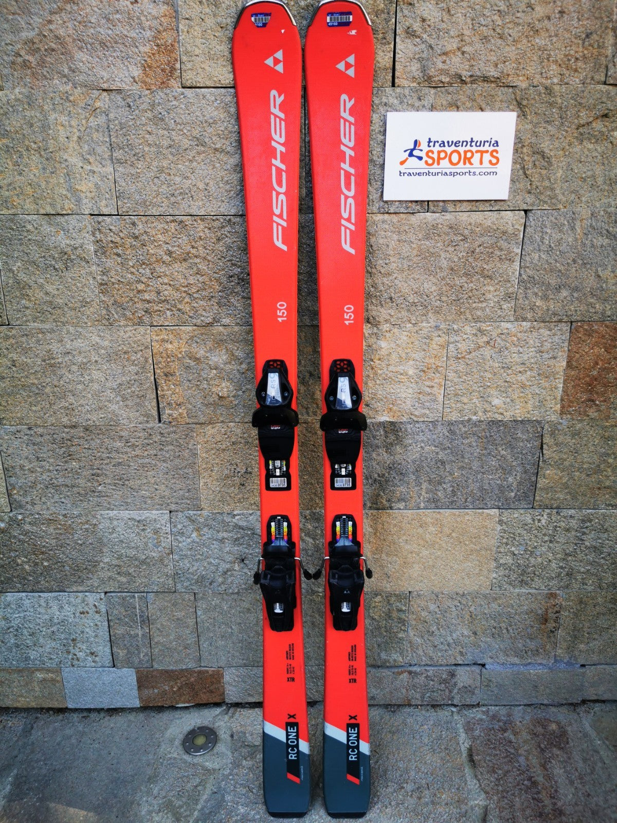 Fischer RC One X 150cm  Ski + Fischer RS 9 Bindings Adventure Winter Sport