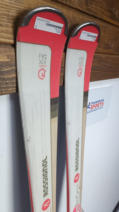 Rossignol Famous 149cm Ski + Look 10 Bindings Winter Adventure Winter