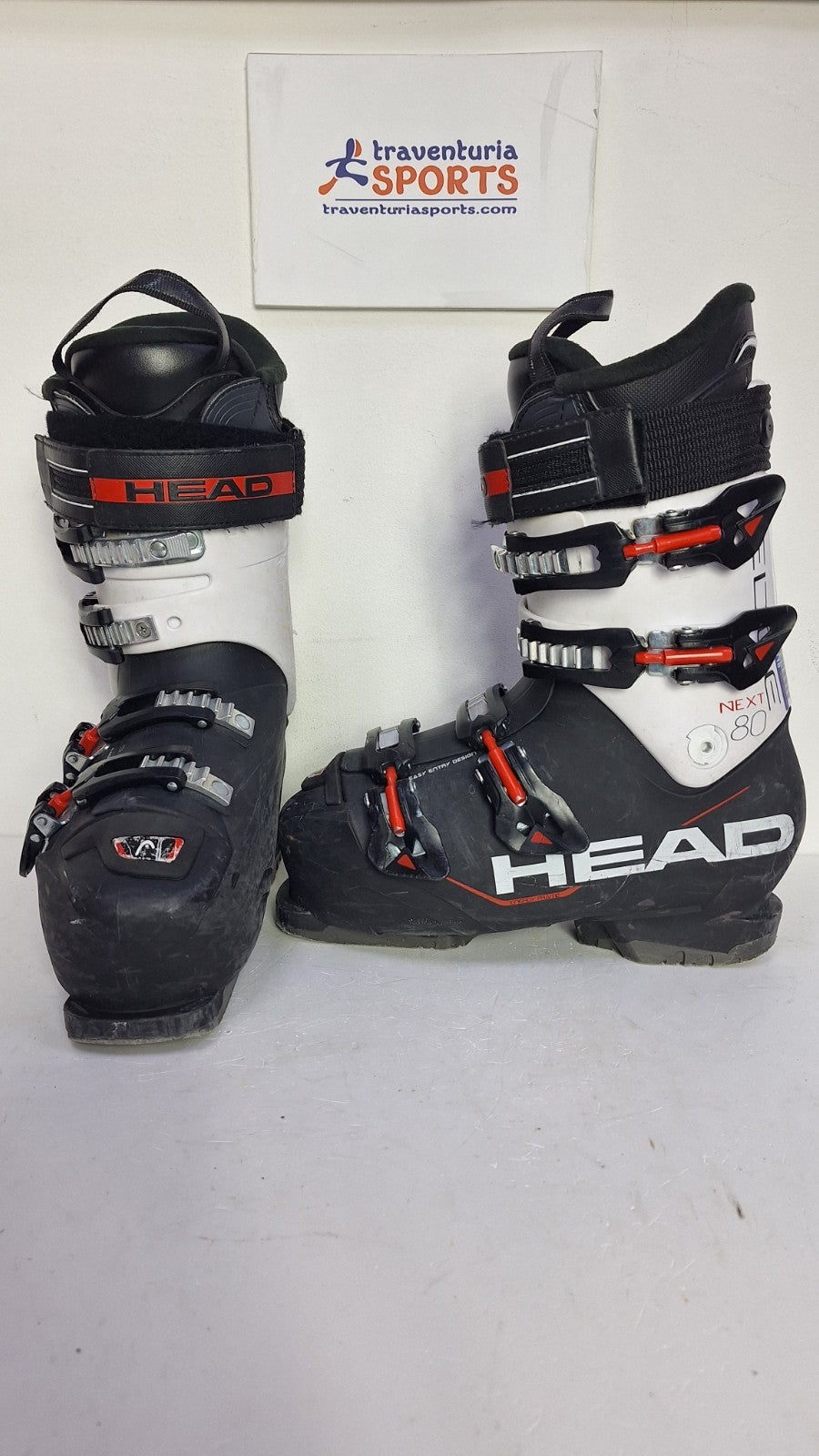 Chaussures de ski HEAD Next Edge 80 (EU 40 1/2; UK 7 ; Mondo 260) Sport plaisir d’hiver sur neige