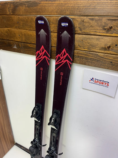 Salomon Myriad 85 161cm Ski + Elan EL 10 Bindungen Adventure Winter Sport