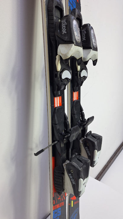 Rossignol Hero Athlete GS Pro 124 cm Ski +  Look 4.5 Bindings Winter Fun Snow
