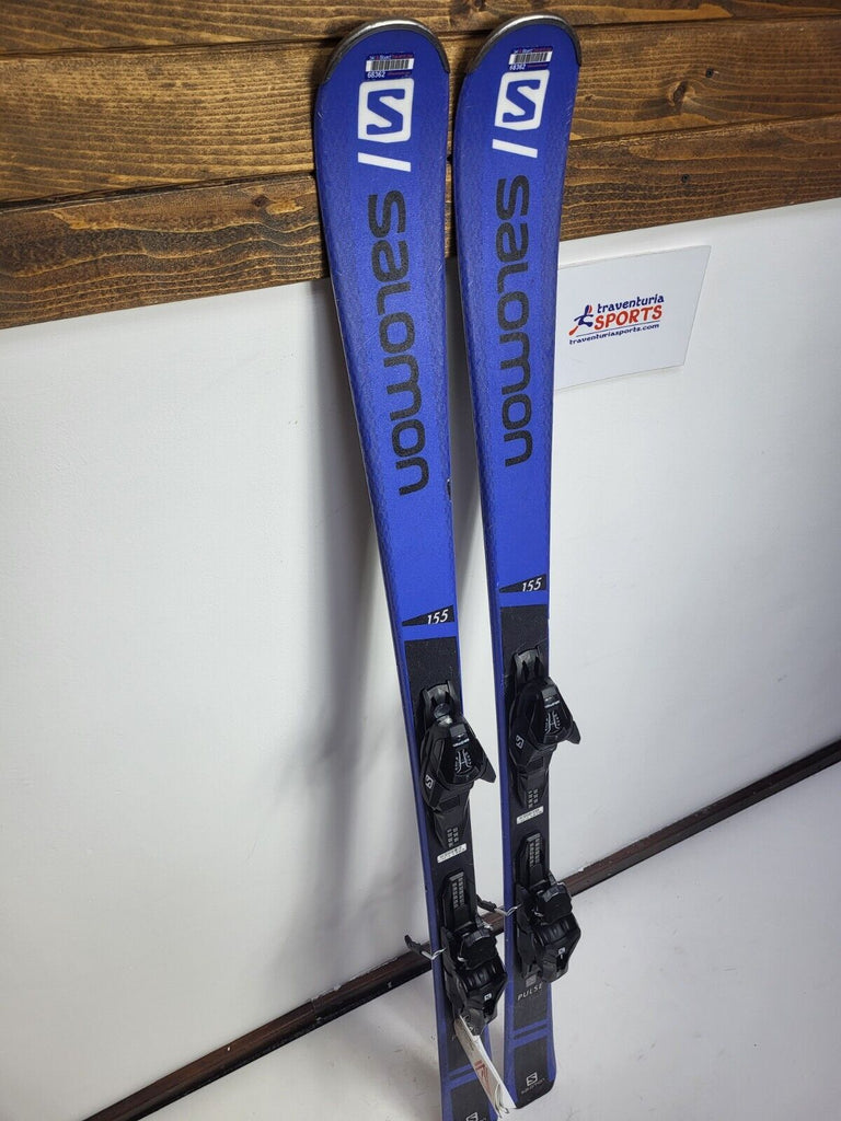 Salomon Pulse 155 cm Ski + NEW Salomon 10 Bindings Adventure