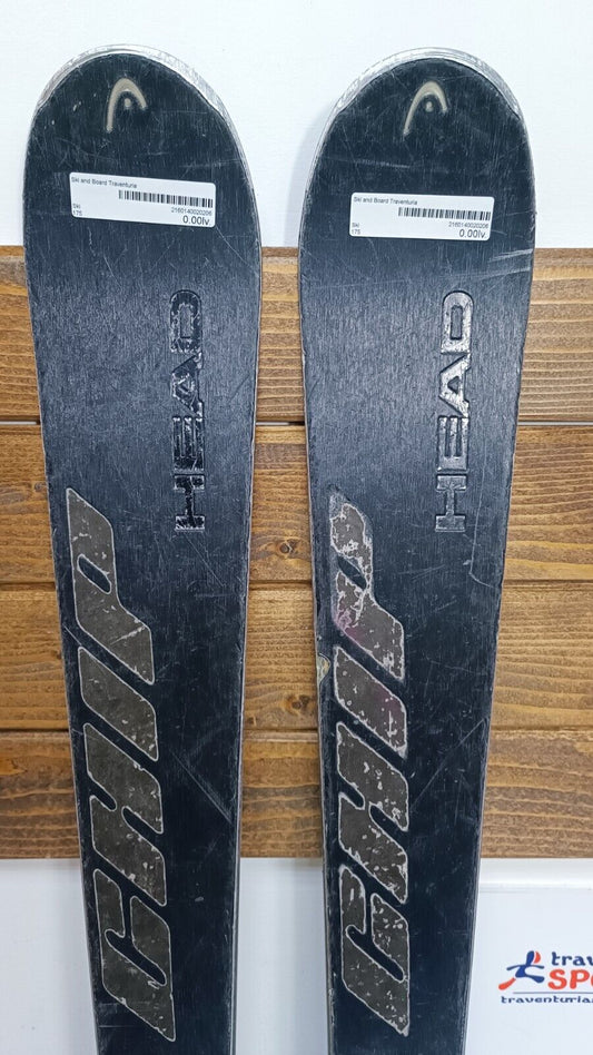 HEAD Chip 175cm  Ski + Head 12 Bindings Winter Sport Fun