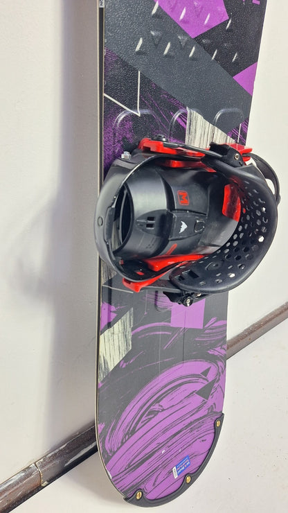 Burton LTR 148L cm Snowboard + Burton M  Bindings Winter Snow Adventure Fun