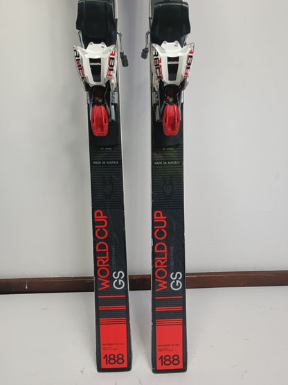Nordica Dobermann GS World Cup 188 cm Ski + fixations Marker 18 Sport Hiver Plaisir