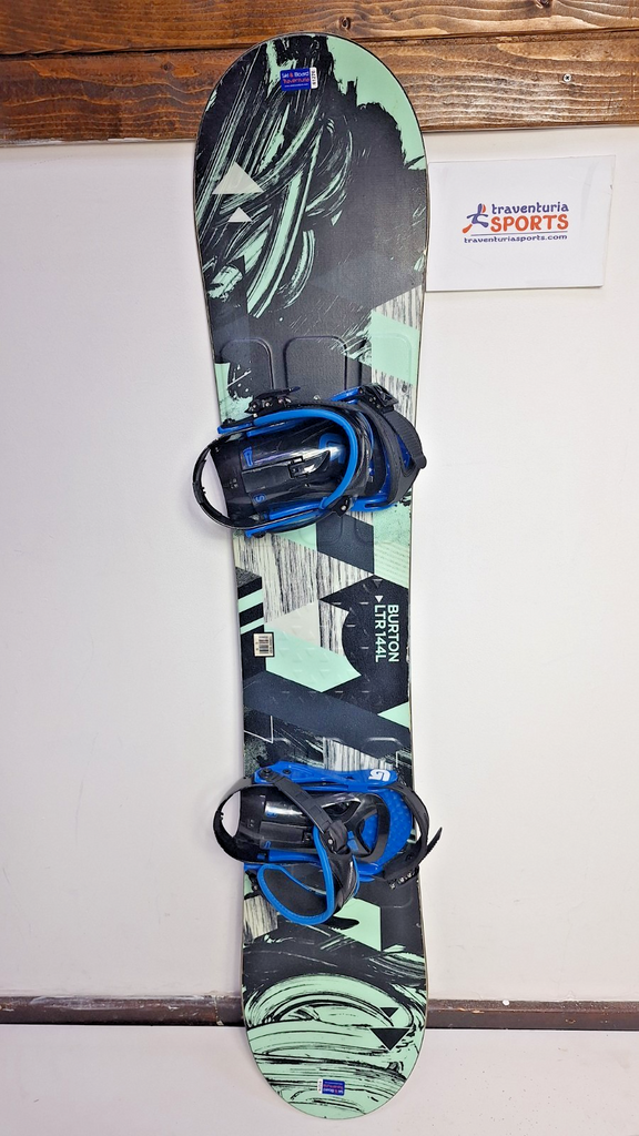 Burton LTR 144L cm Snowboard + Burton S  Bindings Winter Snow Adventure Fun