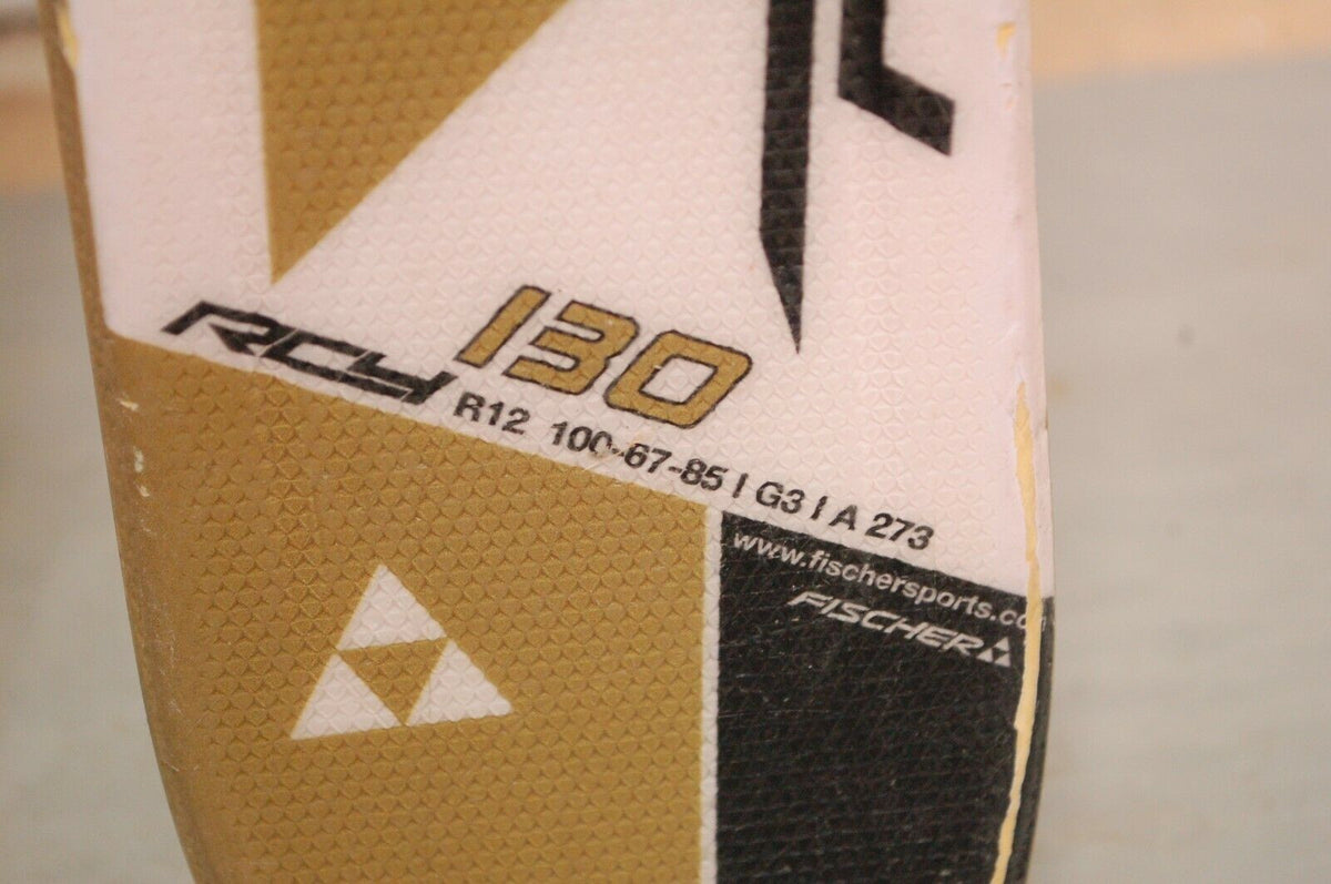 Fischer RC4 Race 130 cm Ski + Fischer FJ 7.5 Bindungen Winter Sport Snow CBS