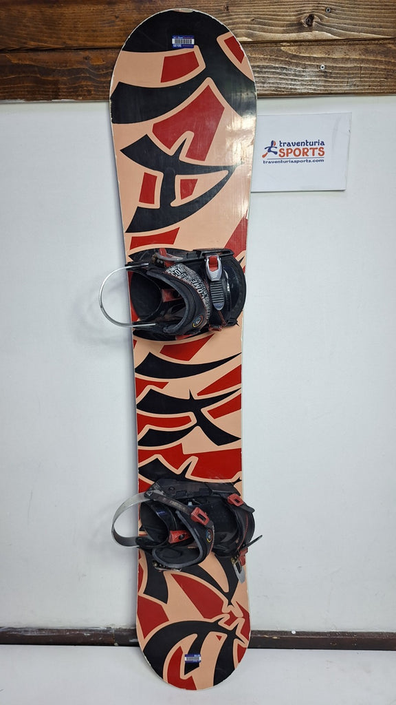 Heli Kamikaze 147 cm Snowboard + HEAD Rental M  Bindings Winter Snow Adventure