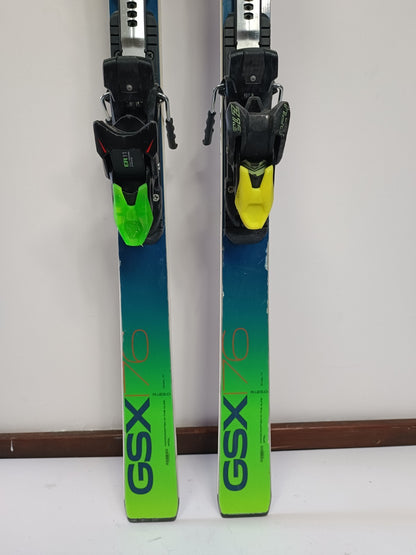 Sci Elan Race GSX 176 cm + attacchi Elan ER11 Divertimento invernale Sport sulla neve