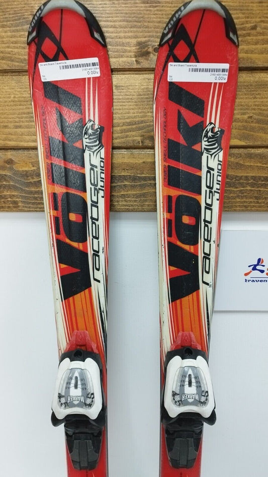 Völkl Racetiger JR GS 110 cm Ski + Marker 4.5 Bindungen Fun Snow Winter Sport
