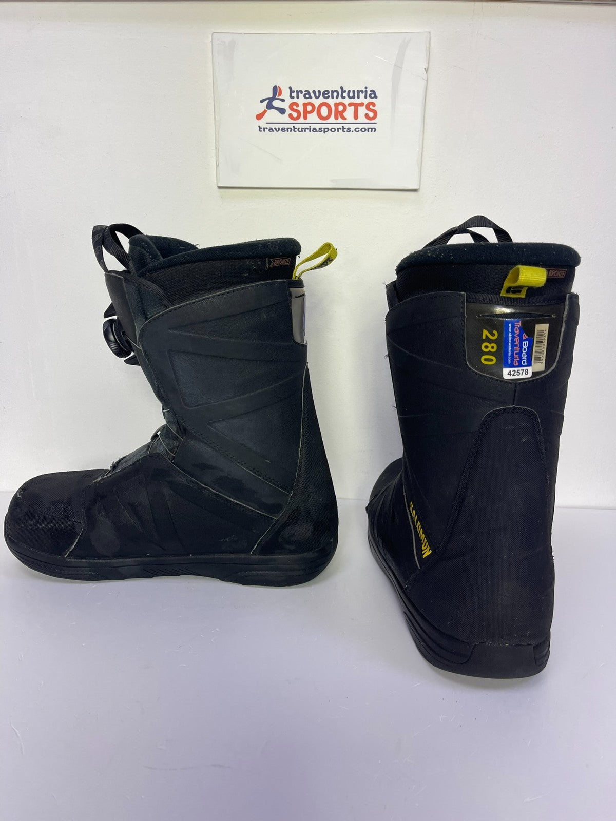 Salomon Fraction RTL BOA Snowboard Boots  (EU 43 1/2; UK 9 1/4; Mondo 280)