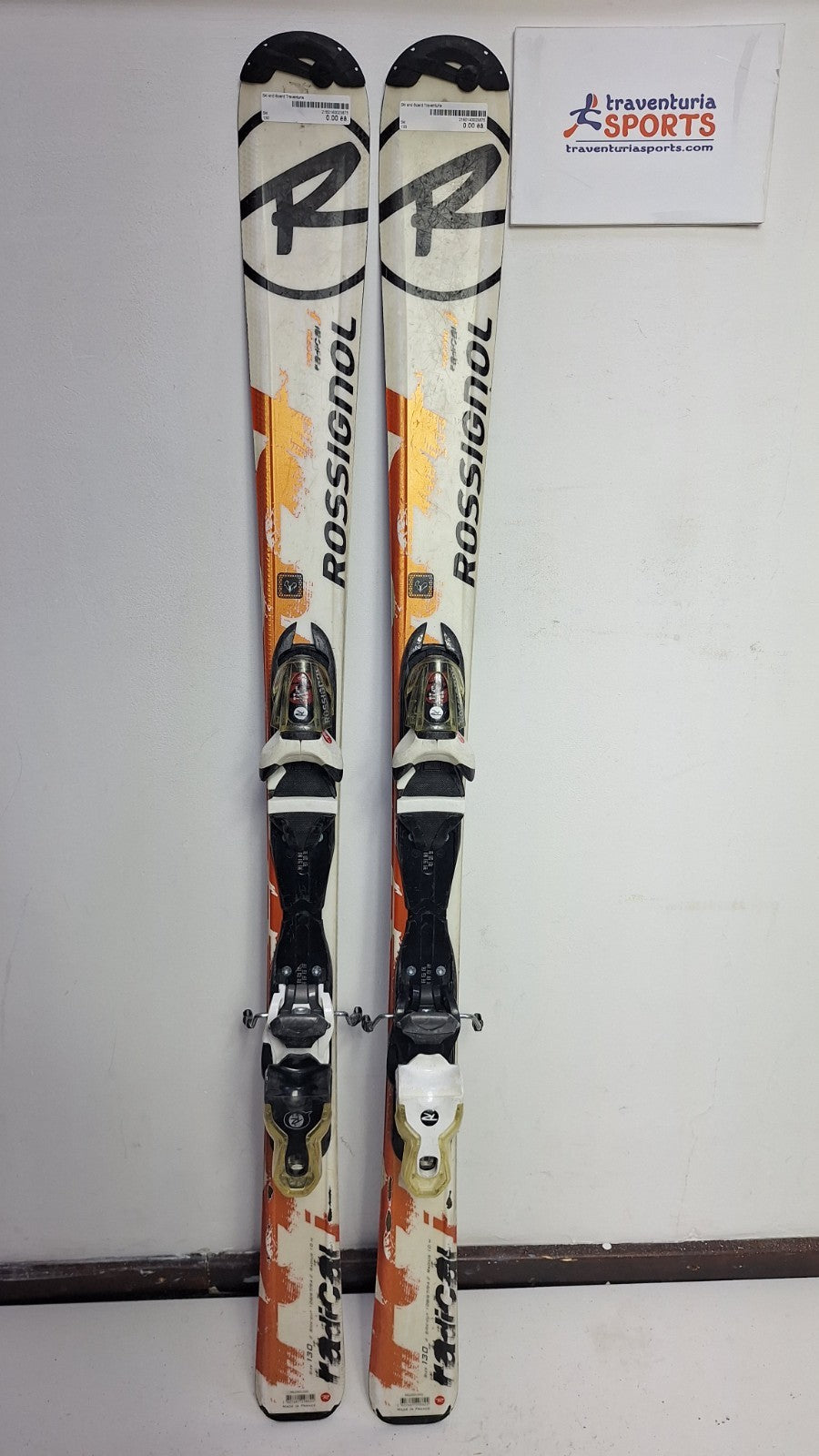 Rossignol Radical 130 cm Ski + Rossignol 7 Bindings Winter Sport Snow