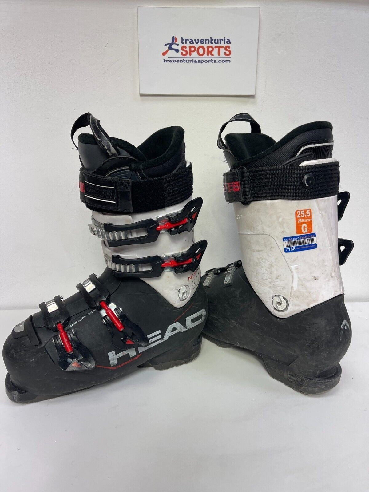 HEAD Next Edge B.Y.S. Ski Boots (EU 39 2/3; UK 6 1/4; Mondo 255) Sport Fun