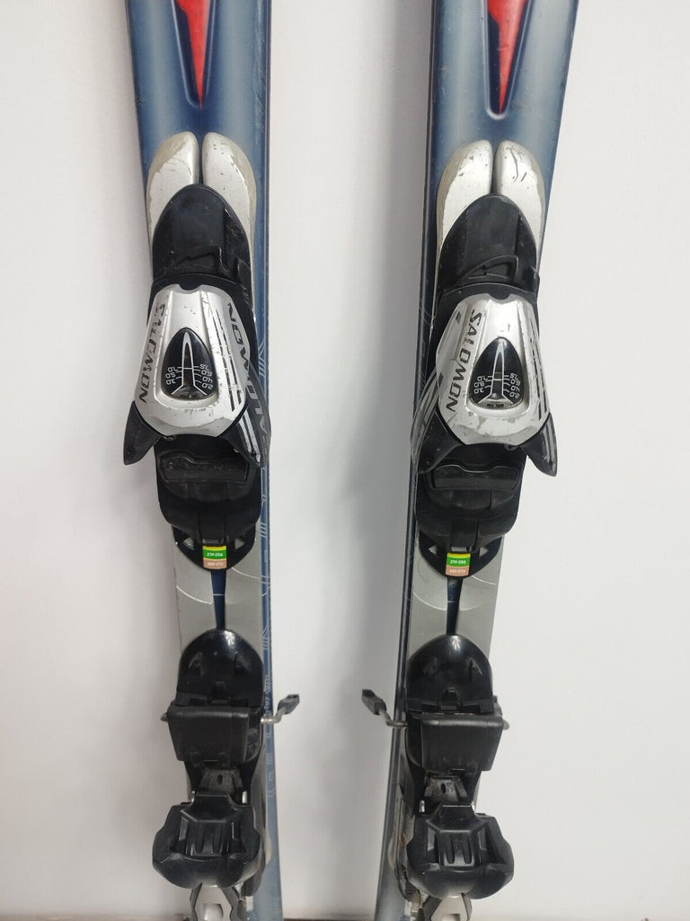 rossignol vs salomon skis Rossignol T-Power 150 cm Ski + Salomon 7.5 Bindings Winter Fun Snow – Traventuria Sports