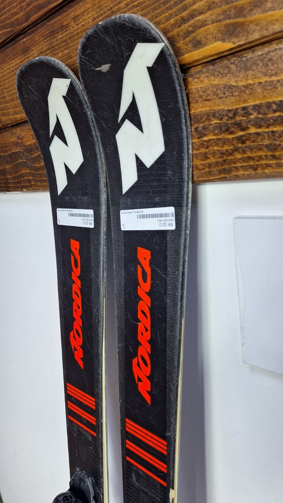 Nordica Combi Pro S 120  120cm Skis + Marker 7  Bindings Winter Sport Snow
