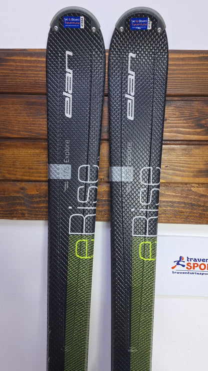 Elan Explore eRise 76  175 Ski + Elan ESP 10  Bindings Winter Adventure Outdoor