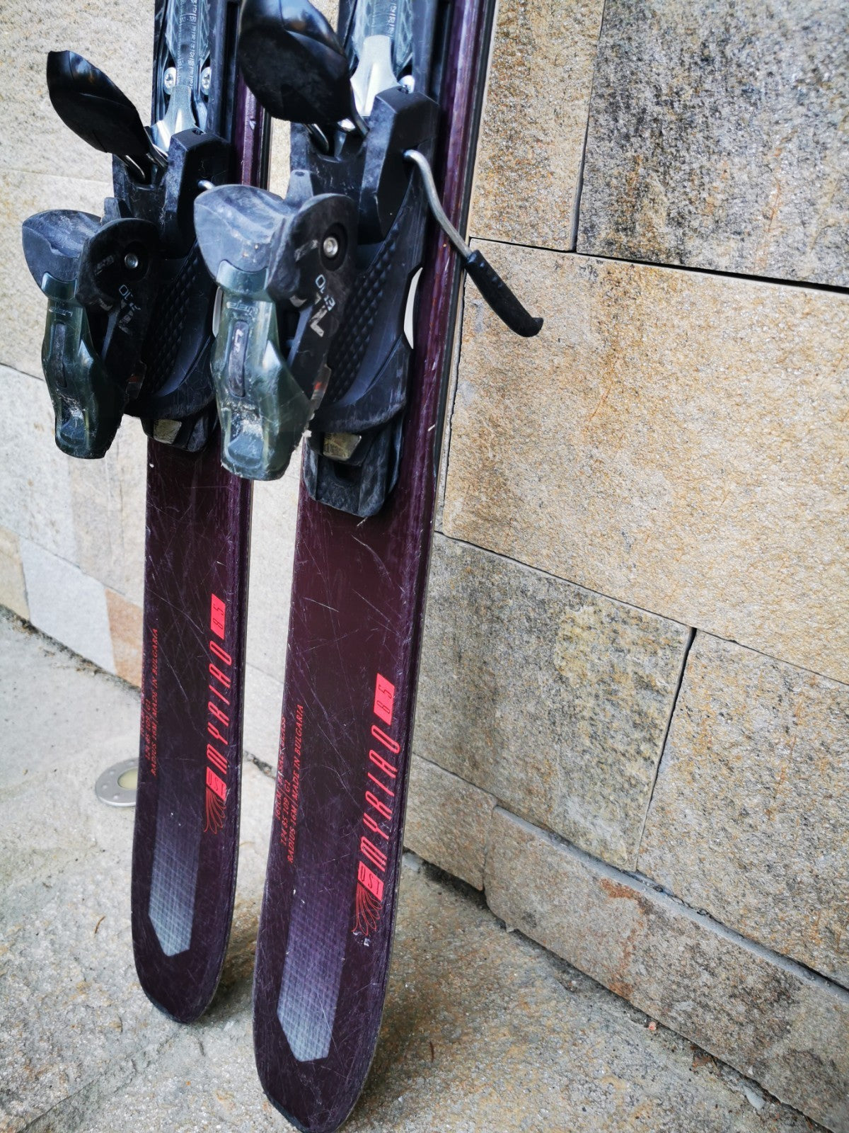 Salomon Myriad 85 161cm  Ski + Elan EL 10 Bindings Adventure Winter Sport