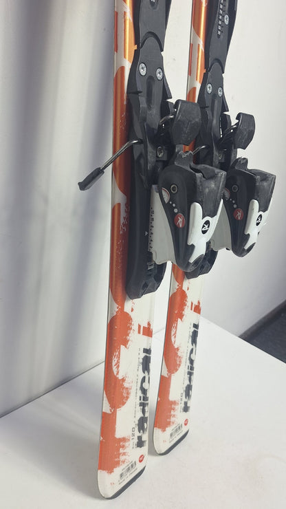 Rossignol Radical 120 cm Ski + Rossignol 4.5 Bindungen Wintersport Schnee