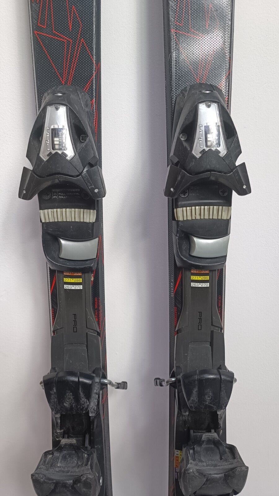 Nordica Fire Arrow TM 140 cm Ski + Elan ESP 7.5 Bindings Winter Adventure Winter