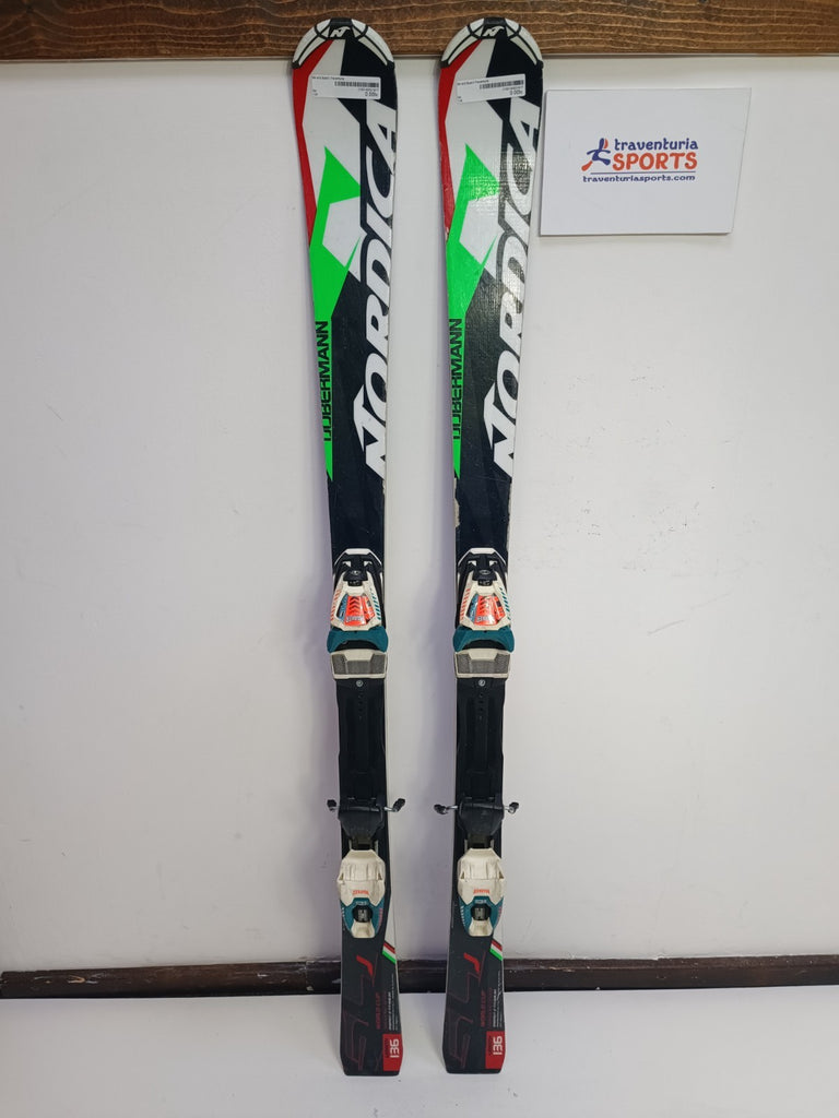 Nordica Dobermann WC SL J 136 cm Ski + Marker 10 Bindings Sport Winter Fun