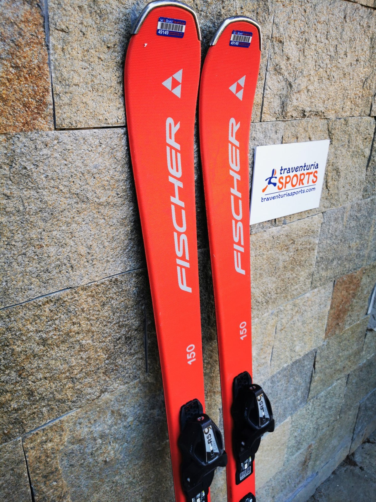 Fischer RC One X 150cm  Ski + Fischer RS 9 Bindings Adventure Winter Sport