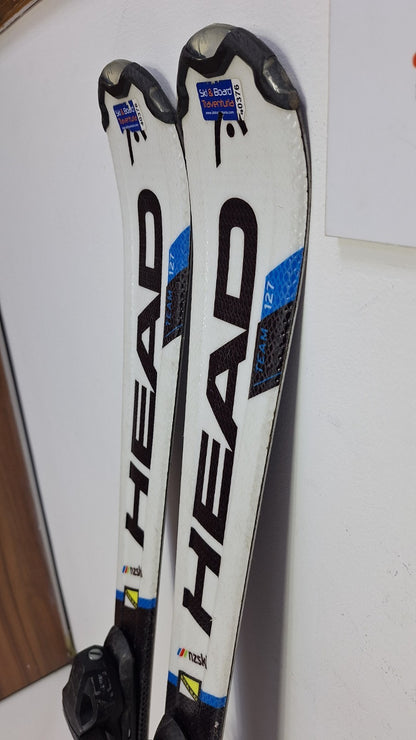 HEAD Supershape Team R Track N 127 cm Ski + Fixations Elan ESP 7.5 Sport d'hiver