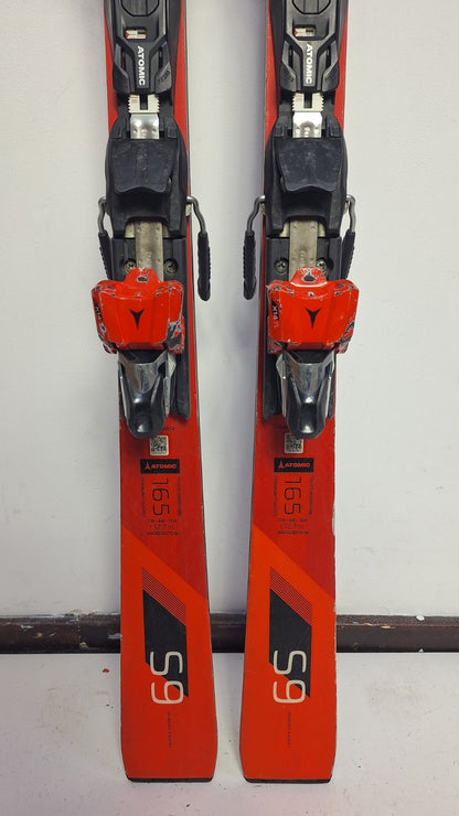 Atomic Redster S9 165 cm Skis + Atomic 14 Bindings Winter Fun Snow