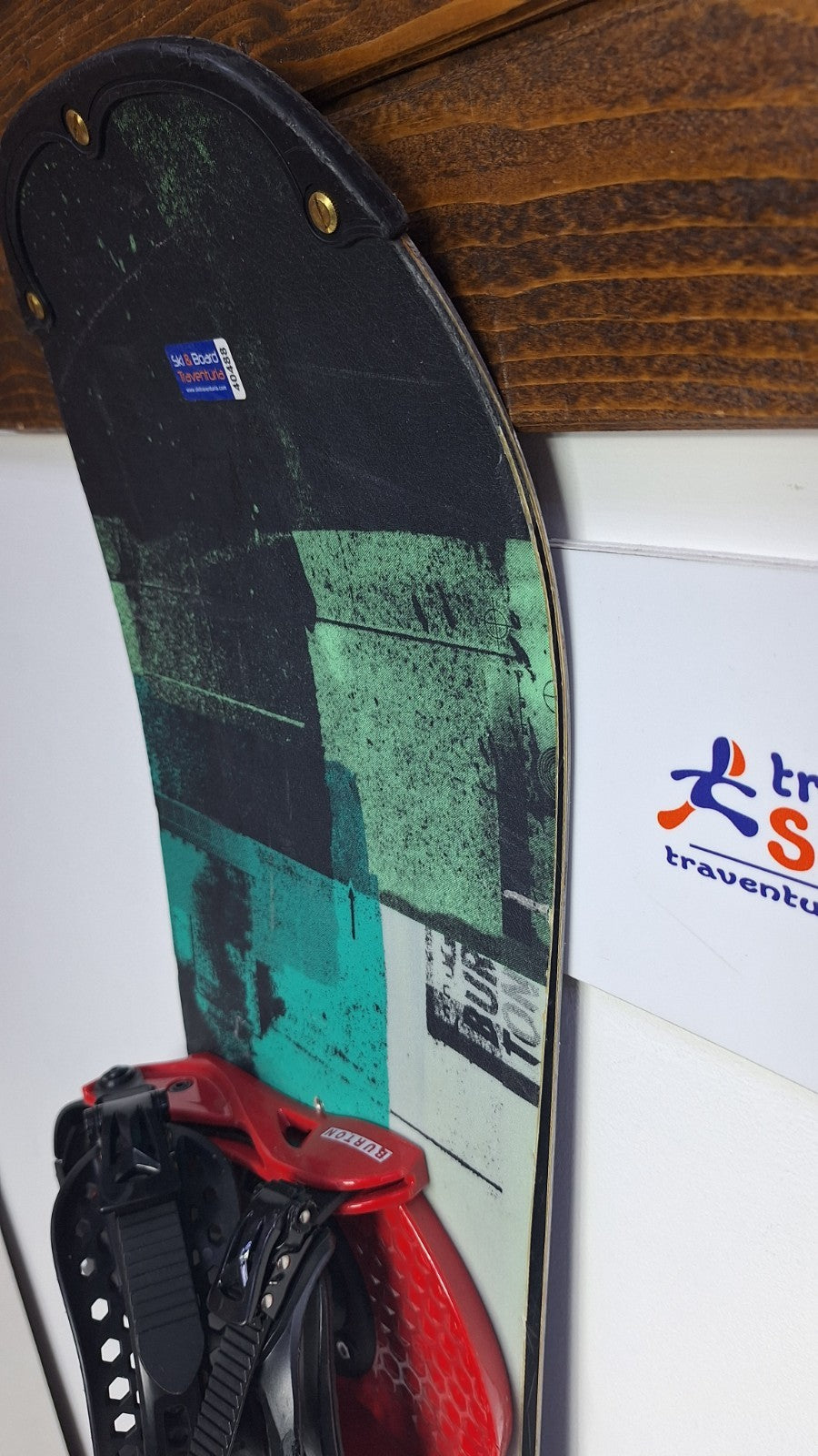 Snowboard Burton Radius 145L cm + fixations Burton M - aventure hivernale
