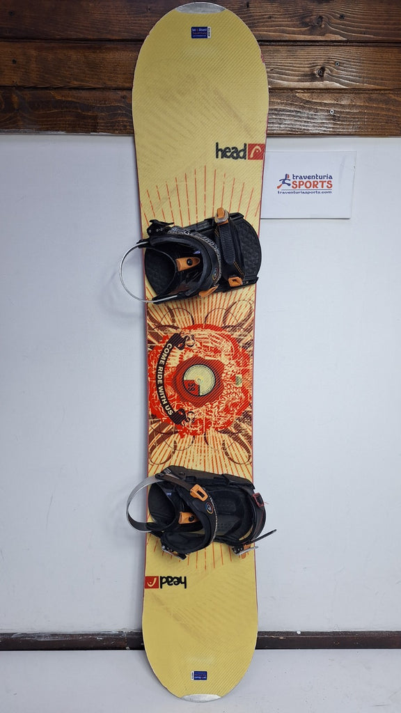 HEAD Rocka 4D 159 cm Snowboard + HEAD L Bindings Winter Sport Fun