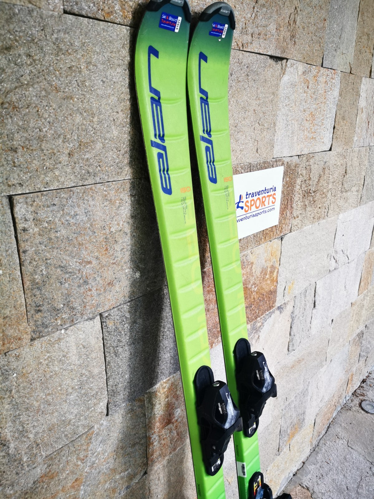 Elan Explore Pro 150cm  Ski + Elan 7.5 Bindings Adventure Winter Sport
