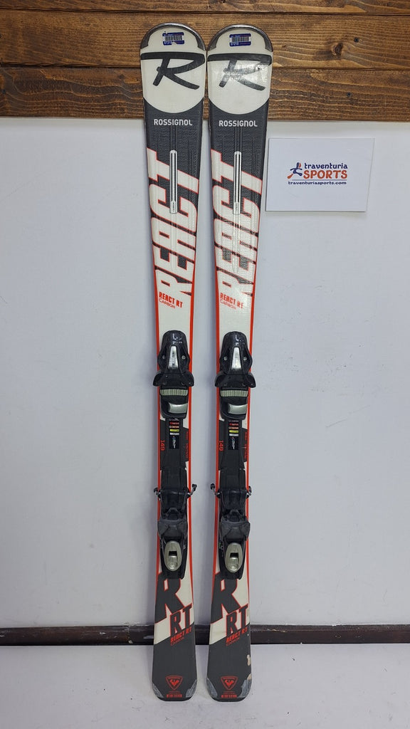 Sci Rossignol React RT Carbon 149 cm + attacchi Elan ESP 10 Winter Adventure