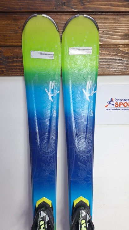 K2 LUV 75 149cm Ski + Fischer 11 Bindings Winter Adventure Winter