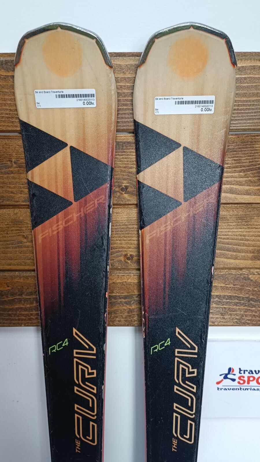 Fischer The Curv RC4 171cm Ski + Fischer 11 Bindungen Winter Fun Snow Sport