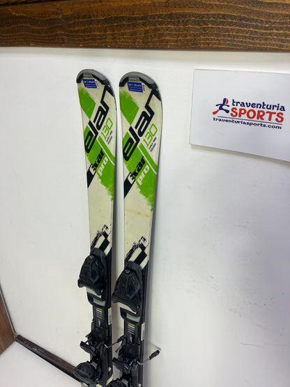 Ski Elan Exar Pro 130 + fixations Elan ESP 7.5. Sport, neige, hiver et plaisir