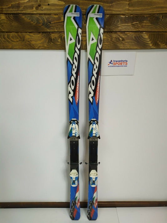 Nordica Dobermann GS J 156 cm Skis + Marker 10 Bindings Winter Fun Snow