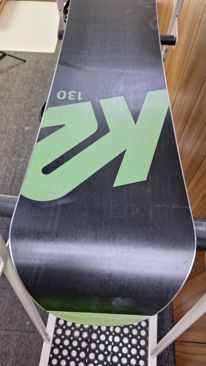 Snowboard K2 Rental 130 cm + fixations HEAD Rental taille M Aventure Hiver