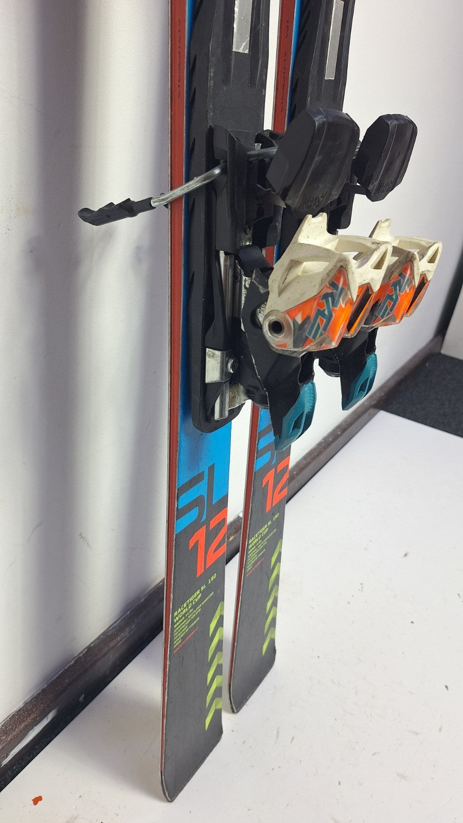 Volkl Racetiger WC SL 150cm Ski + Marker 12 Bindings Fun Snow Winter Sport Piste