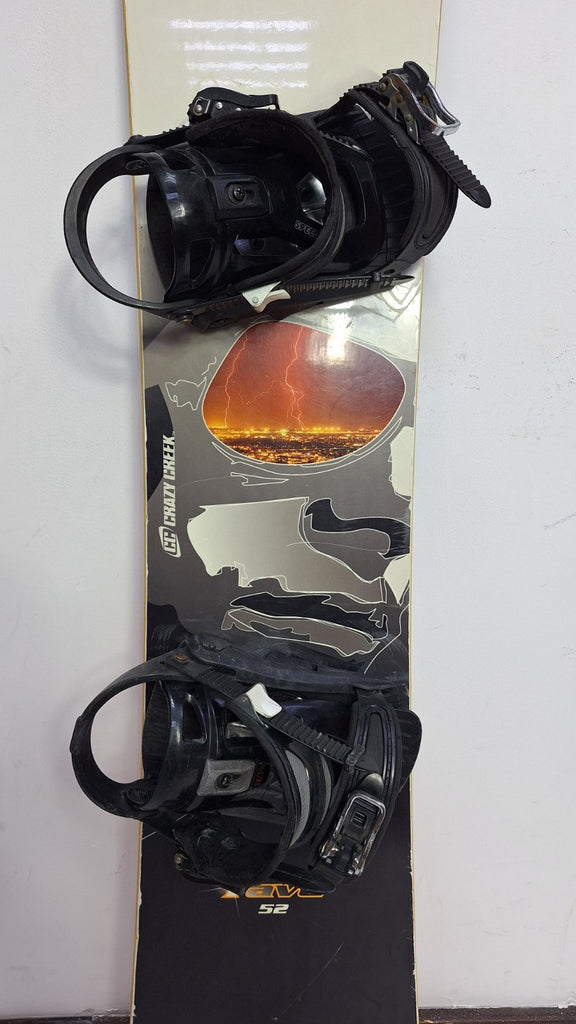 Crazy Creek Rave 152 cm + Speedfit L Bindings Winter Snow