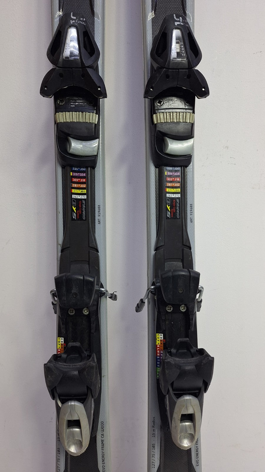 Nordica GT R EVO 168 cm Ski + Tyrolia ESP10 Bindings Winter Sports Adventure