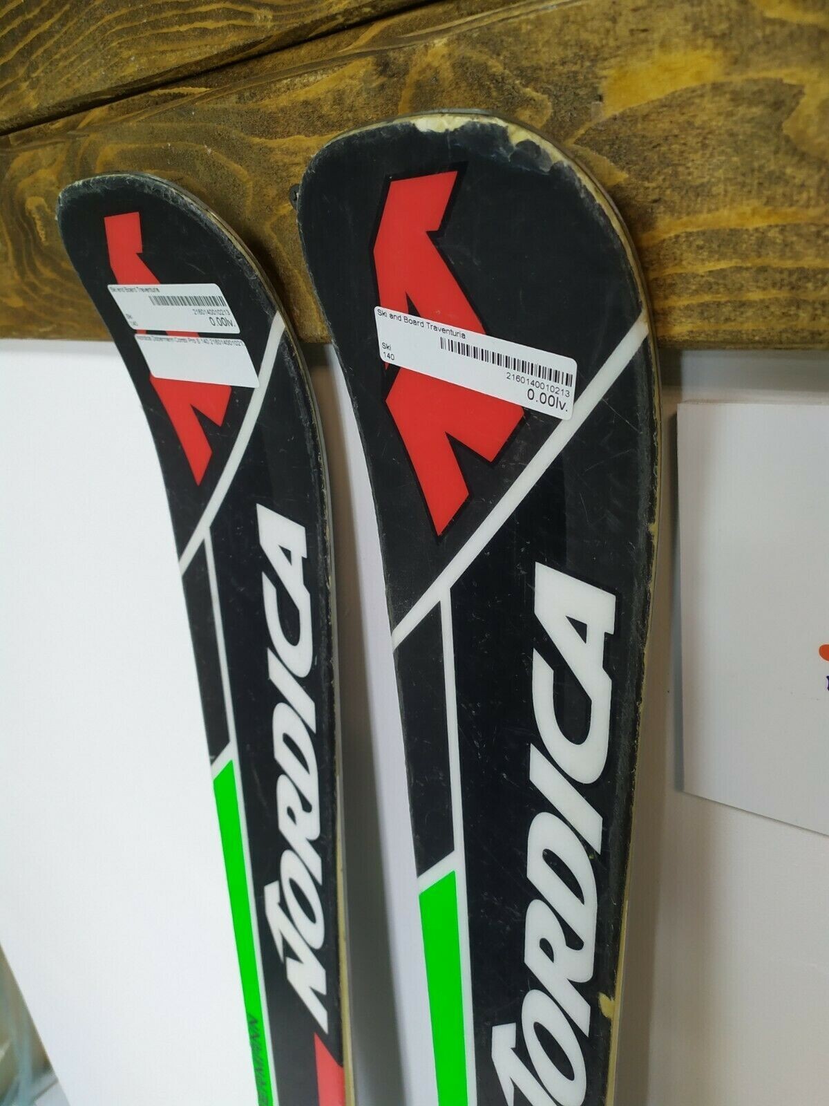 Nordica Dobermann Combi Pro S 140 cm Ski + NEUE Tyrolia SX 10 Bindungen BSL