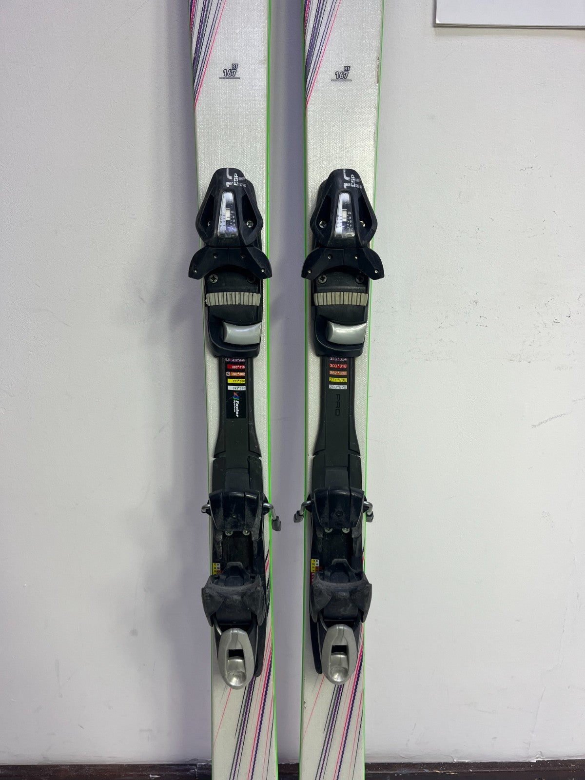 Blizzard Ultralight RT 167 cm Ski + Elan ESP 10 Bindings Winter Sport Fun