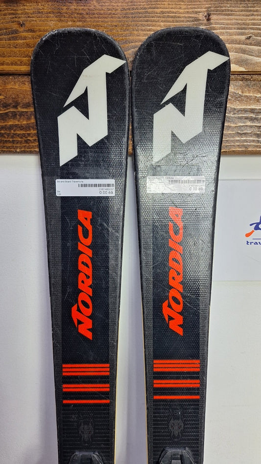 Nordica Combi Pro S 120  120cm Skis + Marker 7  Bindings Winter Sport Snow