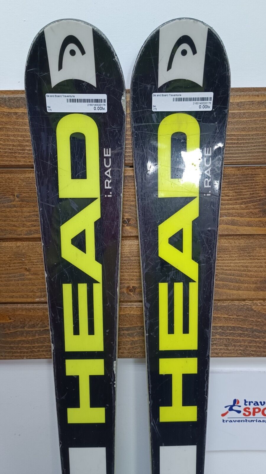 HEAD WC Rebels i.Race 175cm Ski + Tyrolia 13 Bindings Winter Sport