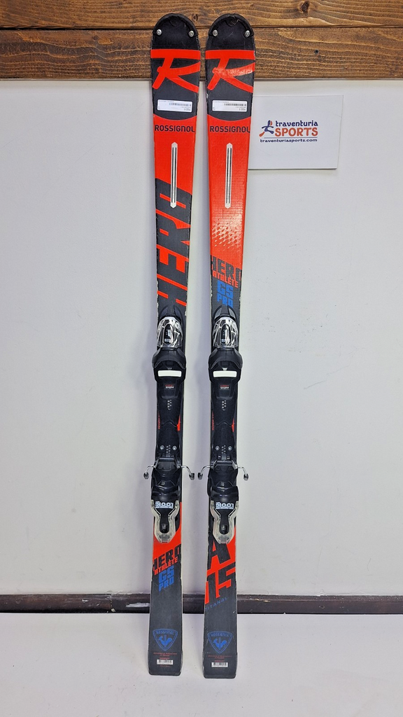 Rossignol Hero FIS GS Pro 144 cm Ski + New Look 7 Bindungen – Winterspaß im Schnee