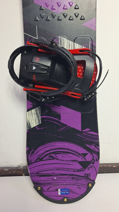 Burton LTR 148L cm Snowboard + Burton M  Bindings Winter Snow Adventure Fun