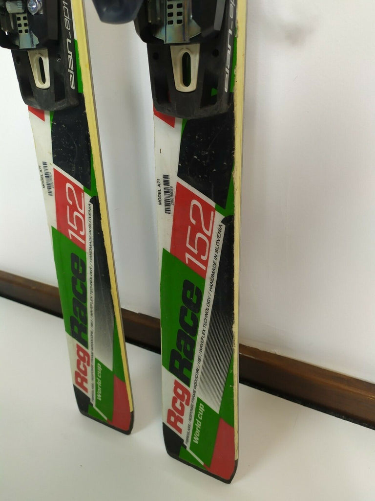 Elan Race RCG 152 cm Skis + BRAND NEW Tyrolia SX10 Bindings Winter