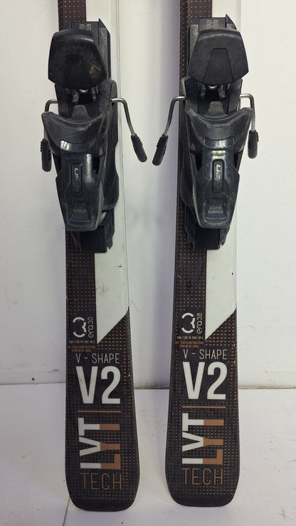 HEAD V-Shape V2 LYT  156cm Ski + Elan EL 10  Bindings Winter Sport